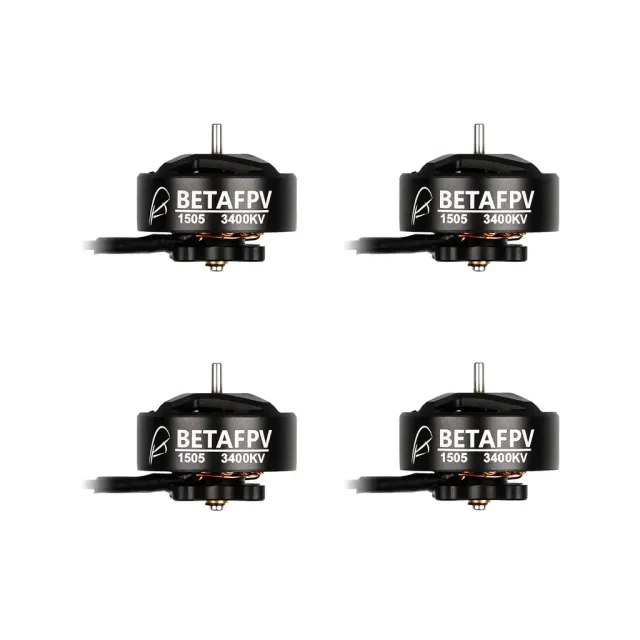 BetaFPV 1505 3400KV moteur brushless 3-4S Pavo30 lot de 4